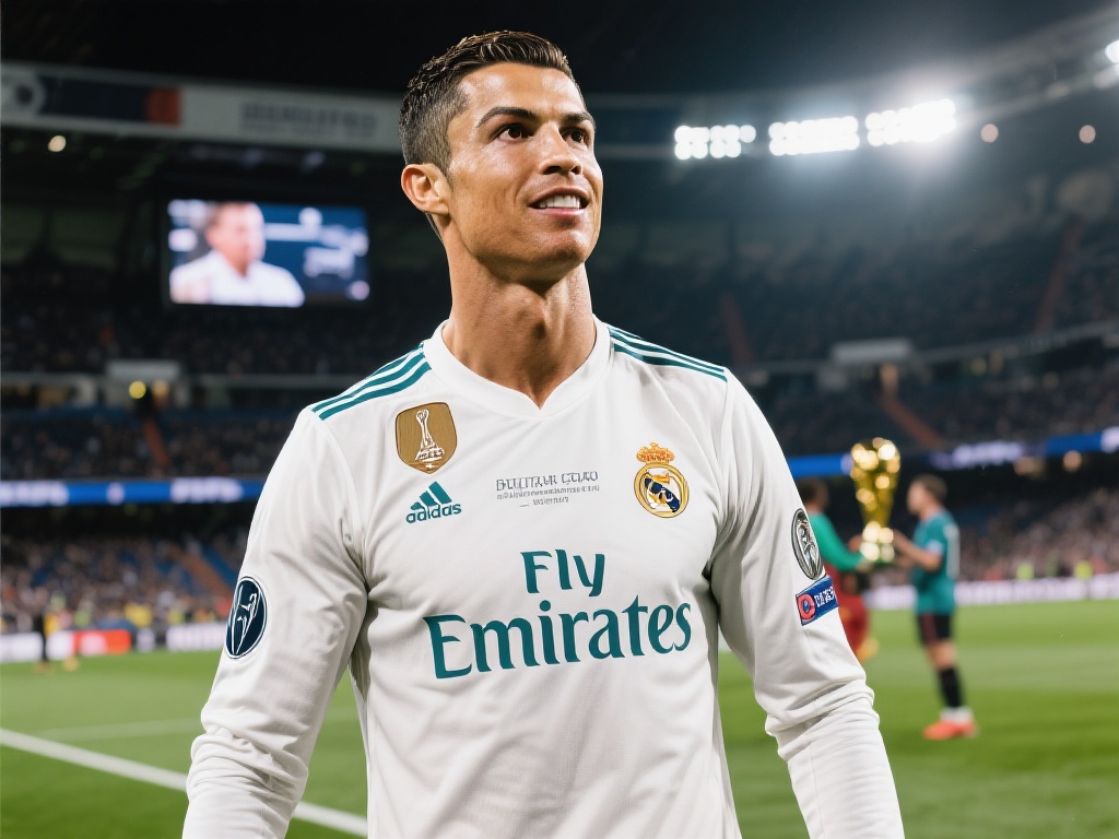 德拉富恩特称赞C罗:当代足坛的杰出榜样 随着职业生涯的推进,C罗不仅在比赛中取得