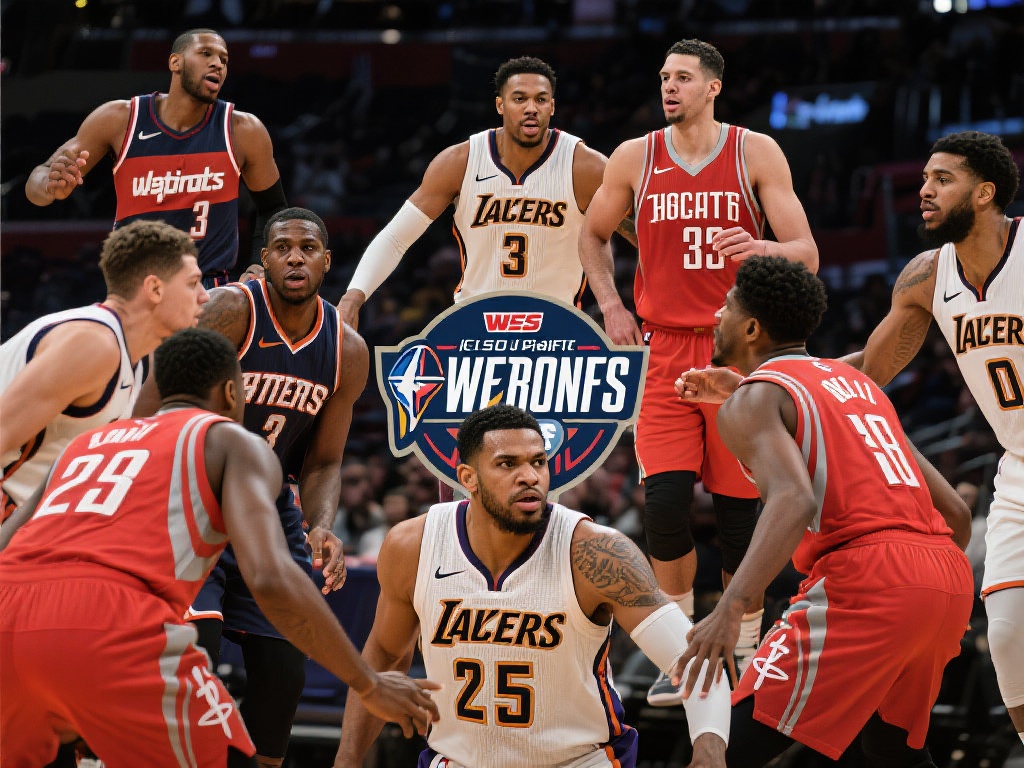 在赛季进入尾声时，西部联盟中部的季后赛席